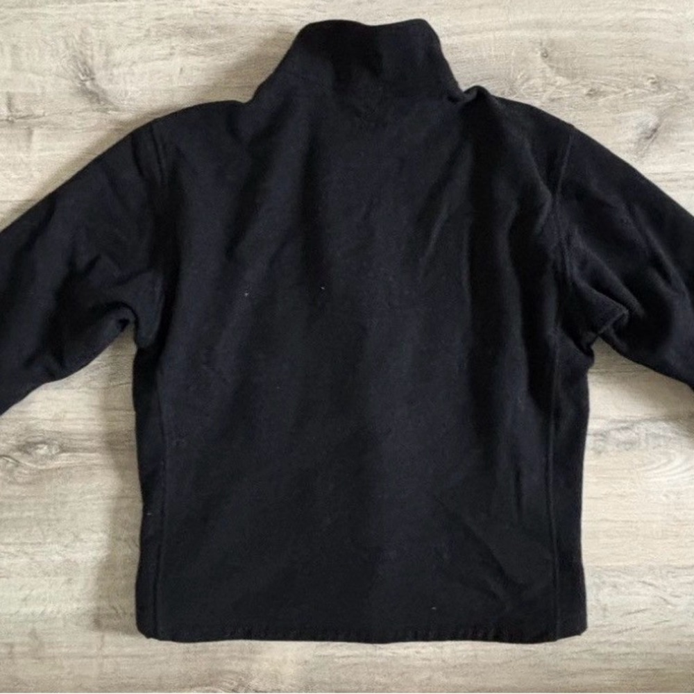 Archive Arc'teryx Diplomat Jacket Made in Canada Wool Fleece Black M - Picture 4 of 10